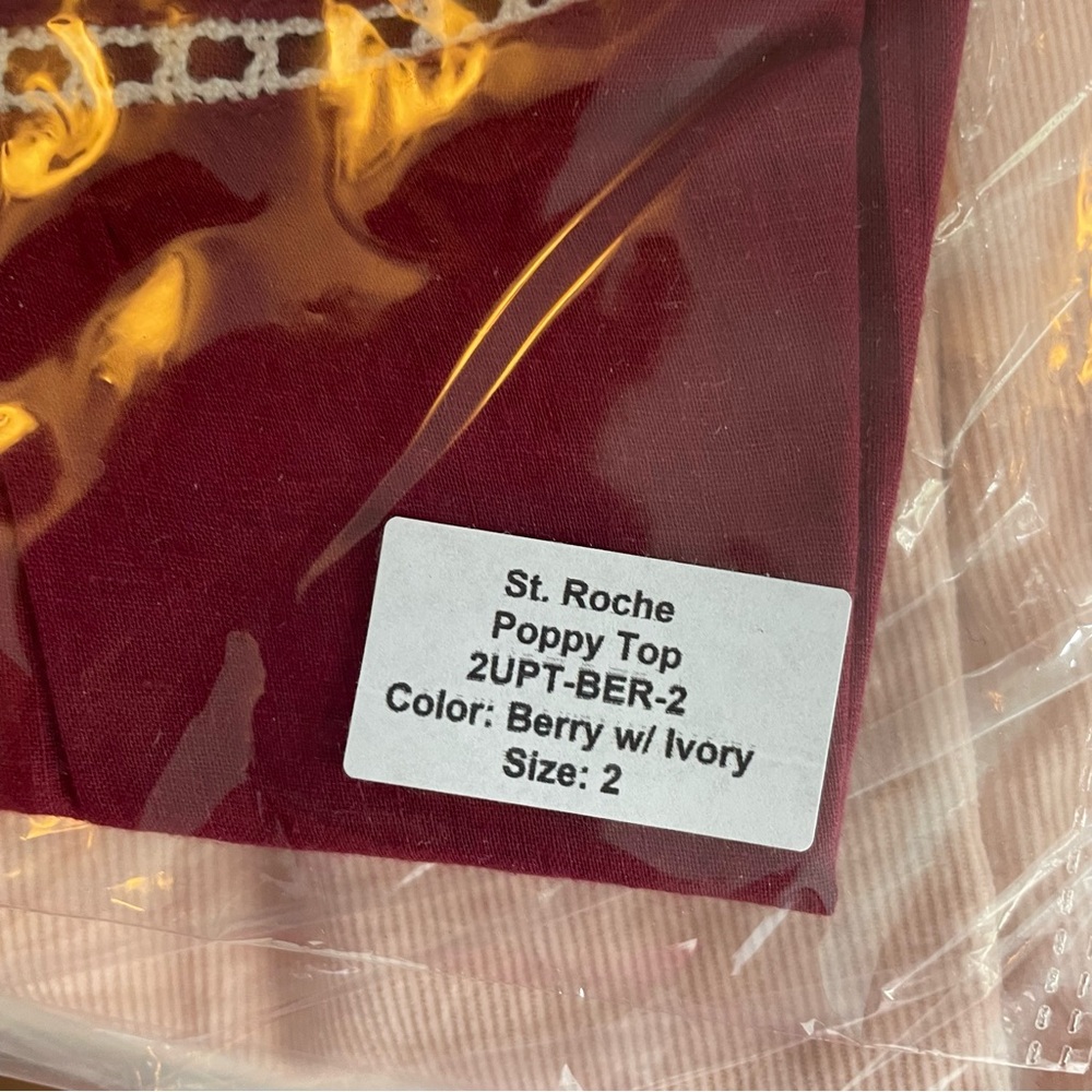 St Roche Poppy Top - NWT - Picture 8 of 9